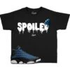 Kids - Navy 13 Spoiled Shirt 2 Kids - Navy 13 Spoiled Shirt -Sneaker Threads Shop kids jordan 13s navy sneaker tees