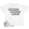 Kids - Cement Grey 2 Blessings Shirt -Sneaker Threads Shop kids jordan 2 cement grey shirts