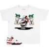 Kids - Red Cement 4 Fly Kicks Shirt