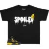 Kids - Thunder 4 Spoiled Shirt -Sneaker Threads Shop kids jordan 4 thunder tour yellow shirt