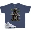 Kids - Midnight Navy 4 Father Like Son Shirt -Sneaker Threads Shop kids jordan 4s midnight navy sneaker shirts