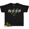 Kids - Thunder 4 Blessed Shirt -Sneaker Threads Shop kids jordan 4s thunder tour yellow shirts