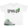 Kids - Green Bean 5 Spoiled Shirt -Sneaker Threads Shop kids jordan 5 green bean sneaker shirt