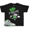 Kids - Green Bean 5 Money Over Love Shirt -Sneaker Threads Shop kids jordan 5 green bean sneaker tee