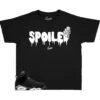Kids - Metallic Silver 6 Spoiled Shirt -Sneaker Threads Shop kids jordan 6 metallic silver tee
