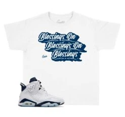 Kids - Midnight Navy 6 Blessings Shirt