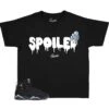 Kids - Chambray 7 Spoiled Shirt -Sneaker Threads Shop kids jordan 7s chambray tees match