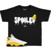 Kids -Del Sol 13 Spoiled Shirt -Sneaker Threads Shop kids jordans 13s del sol sneaker tees