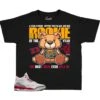 Kids - Retro 3 Cardinal Red Rookie Bear Shirt 1 Kids - Retro 3 Cardinal Red Rookie Bear Shirt -Sneaker Threads Shop kids sneaker tees bear
