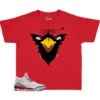 Kids - Retro 3 Cardinal Red Fly Face Shirt -Sneaker Threads Shop kids sneaker tees fly