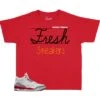 Kids - Retro 3 Cardinal Red Fresh Sneakers Shirt 2 Kids - Retro 3 Cardinal Red Fresh Sneakers Shirt -Sneaker Threads Shop kids sneaker tees fresh