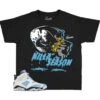Kids - Uni Blue 6 Killa Season Shirt -Sneaker Threads Shop kids sneaker tees matching
