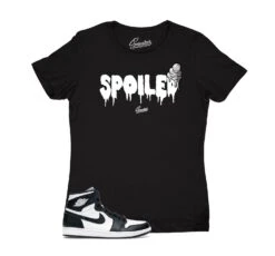 Womens - Black White 1 Spoiled Shirt