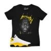 Womens -Del Sol 13 Crown Shirt -Sneaker Threads Shop ladies jordan 13 del sol sneaker shirt
