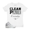 Womens - Cement Grey 2 Clean Pair Shirt -Sneaker Threads Shop ladies jordan 2 cement grey shirts