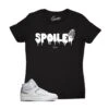 Womens - Cement Grey 2 Spoiled Shirt -Sneaker Threads Shop ladies jordan 2 cement grey tee
