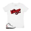 Womens - Chicago 2 Script Shirt -Sneaker Threads Shop ladies jordan 2s chicago shirt