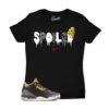 Womens - Cement Gold 3 Spoiled Shirt -Sneaker Threads Shop ladies jordan 3 black cement gold sneaker shirts