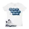 Womens - Midnight Navy 6 Blessings Shirt 1 Womens - Midnight Navy 6 Blessings Shirt -Sneaker Threads Shop ladies jordan 6s midnight navy sneaker shirts