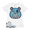 Womens - Uni Blue 6 ST Bear Shirt 2 Womens - Uni Blue 6 ST Bear Shirt -Sneaker Threads Shop ladies sneaker shirt