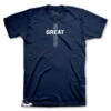 Midnight Navy 3 Greatness Cross Shirt -Sneaker Threads Shop lebron 3 midnight navy tee