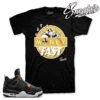 Retro 4 Royalty Blowing Money Fast Shirt -Sneaker Threads Shop match jordan 4 royalty tees shirts match shoes