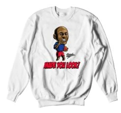 Retro 4 Loyal Blue Made You Look Sweater