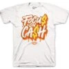 Retro 4 Orange Metallic Focus On $ Shirt -Sneaker Threads Shop orange1