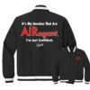 Retro 1 Bred Airogant Insulated Jacket -Sneaker Threads Shop retro 1 black toe jackets