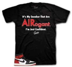 Retro 1 Black Toe Airogance Shirt