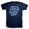 Retro 1 Uni Blue Patent Livin Life Shirt