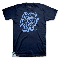 Retro 1 Uni Blue Patent Livin Life Shirt