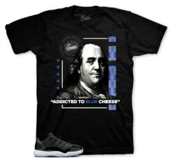 Retro 11 Low Space Jam Blue Cheese Shirt