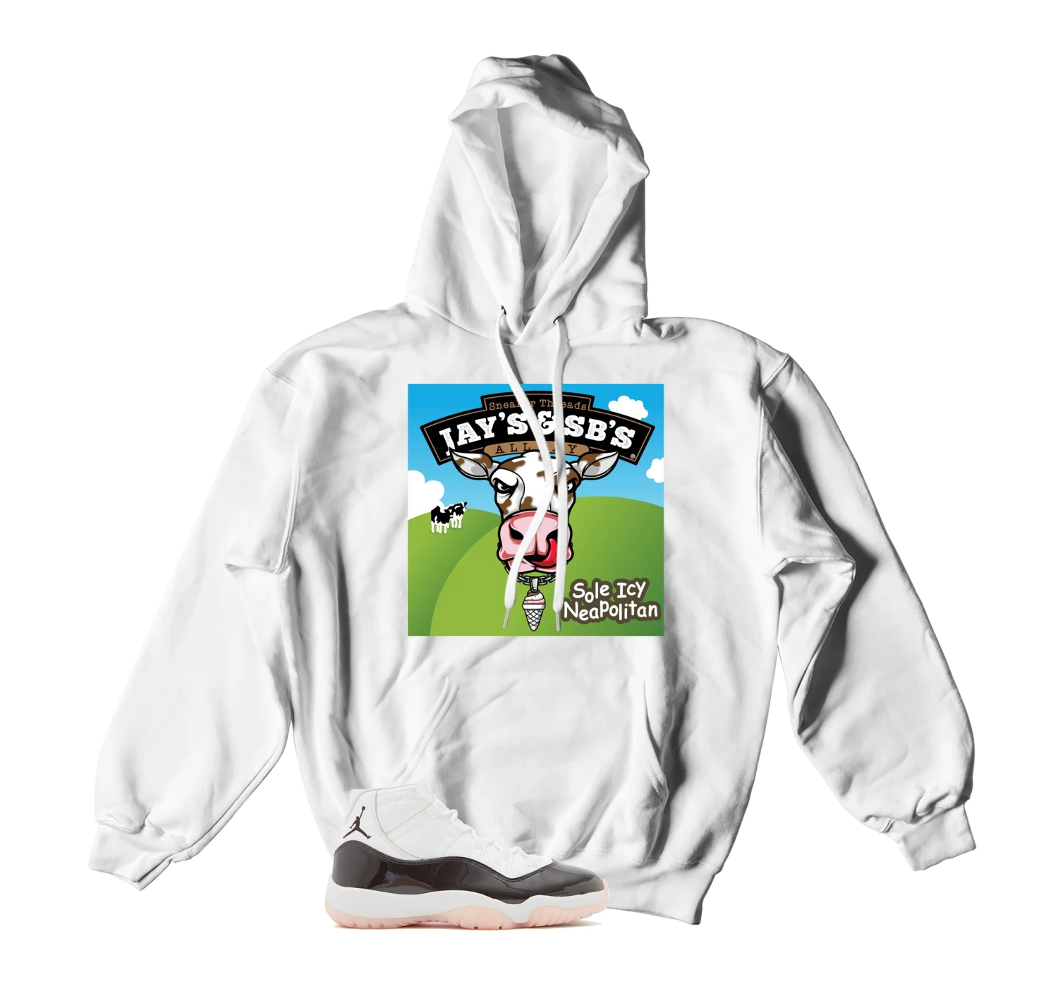 Retro 11 Neapolitan Jays & Sbs Hoody 3 Retro 11 Neapolitan Jays & Sbs Hoody