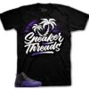Retro 12 Field Purple ST Palms Shirt -Sneaker Threads Shop retro 12 field purple shirts match