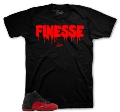 Retro 12 Flu Game Finesse Shirt