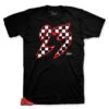Retro 12 Gym Red Checkered Shirt