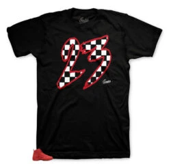 Retro 12 Gym Red Checkered Shirt