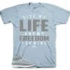 Retro 2 Cool Grey My Life Shirt -Sneaker Threads Shop retro 2s cool grey tee