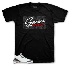 Retro 3 Cement Gray Sneaker Threads Box Shirt -Sneaker Threads Shop retro 3s cement grey sneaker tee 3e0e33b7 28e6 4dcf b8ad ffe47ad5af45