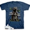 Retro 4 SB Navy Father Like Son Shirt -Sneaker Threads Shop retro 4 sb navy tees match