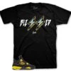 Retro 4 Thunder Blessed Shirt -Sneaker Threads Shop retro 4 thunder tee MATCH