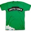 Retro 4 SB Pine Green Jays & SBs Shirt -Sneaker Threads Shop retro 4s sb pine green shirts