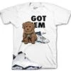 Retro 6 Midnight Navy Got Em Shirt