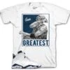Retro 6 Midnight Navy Greatest Shirt -Sneaker Threads Shop retro 6s midnight navy sneaker tees