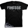 Retro 8 Gunsmoke Finesse Shirt -Sneaker Threads Shop retro 8 smoke grey shirts