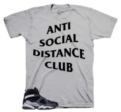 Retro 8 Gunsmoke Social Distance Shirt