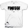 Retro 6 White Black Finesse Shirt -Sneaker Threads Shop shirt match jordan 6 reverse oreo