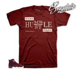 Retro 12 Bordeaux Humble Shirt