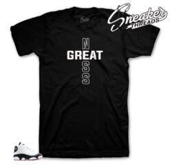 Retro 13 He Got Game Greatness Cross Shirt